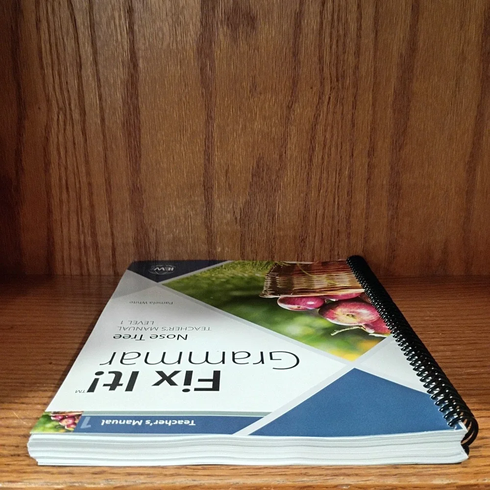 Fix It! Grammar: Level 1 Nose Tree [Teachers Manual Book] Paperback